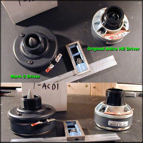 comparison of Mark II and original HE12 compression drivers