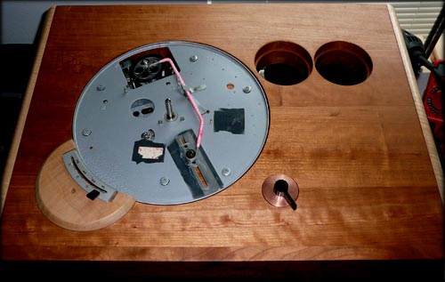Bogen-Lenco project without platter and tonearm boards